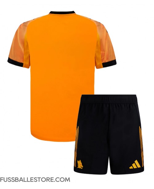 Günstige AS Roma Auswärts Trikotsatzt Kinder 2025-26 Kurzarm (+ Kurze Hosen) Günstige AS Roma Auswärts Trikotsatzt Kinder 2025-26 Kurzarm (+ Kurze Hosen)